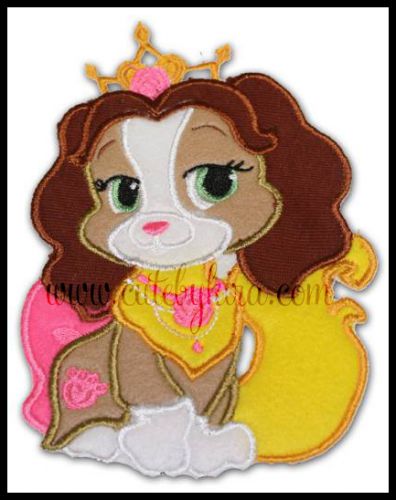 Teacup Pet Applique Embroidery Design