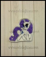 Rare Pony Feltie Embroidery Design