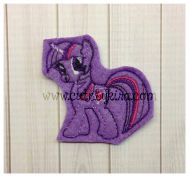 Twilight Shimmer Feltie Embroidery Design