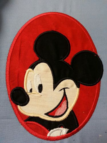 Mister Mouse Cameo Applique Embroidery Design