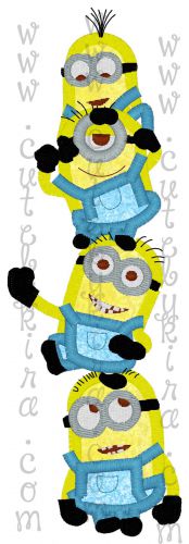 Evil Helper Stack Embroidery Design