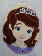 First Princess Applique Embroidery Design