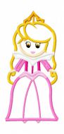 Petite Princess Sleeping Princess Applique Embroidery Design